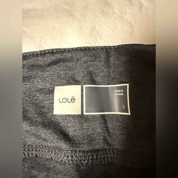 Lolë Charcoal Grey Athletic Joggers Small - Picture 5 of 13